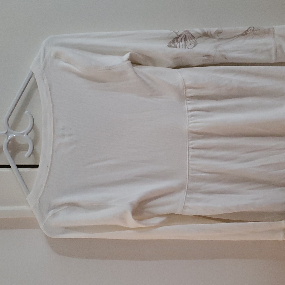 Hollister Cream Wrap Long Sleeve Top - Picture 2 of 3